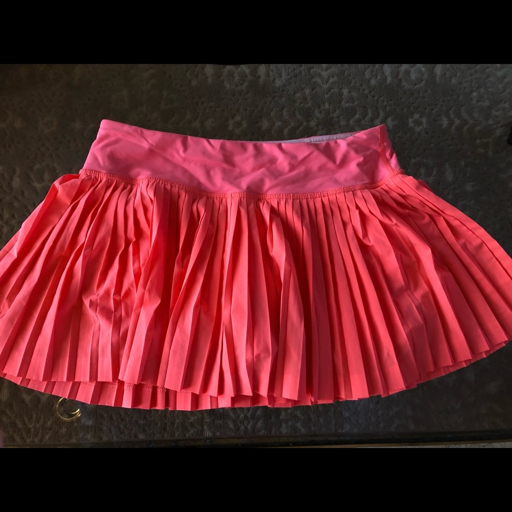 Lululemon Coral Tennis Skirt